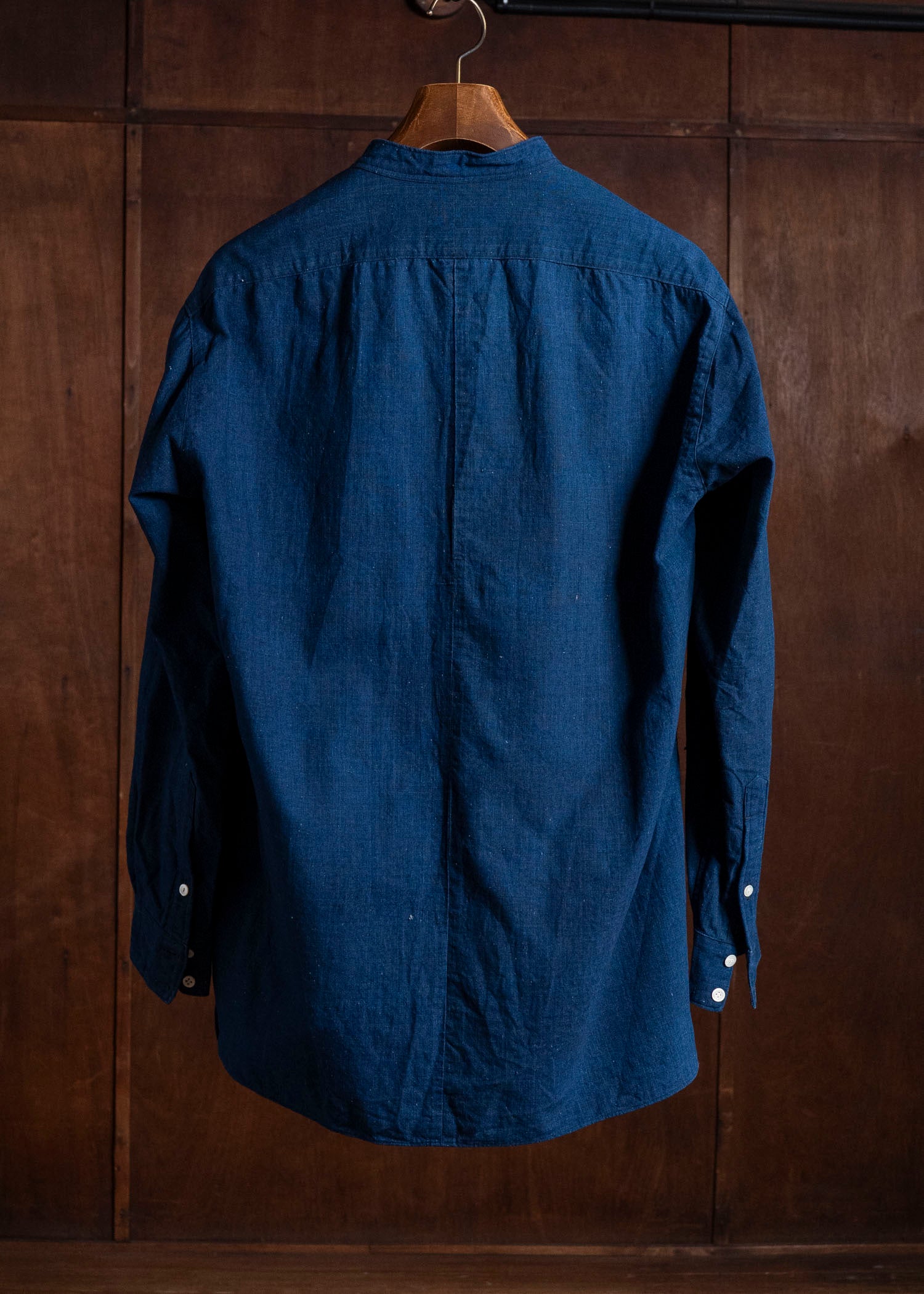 NORA Collarless Shirt