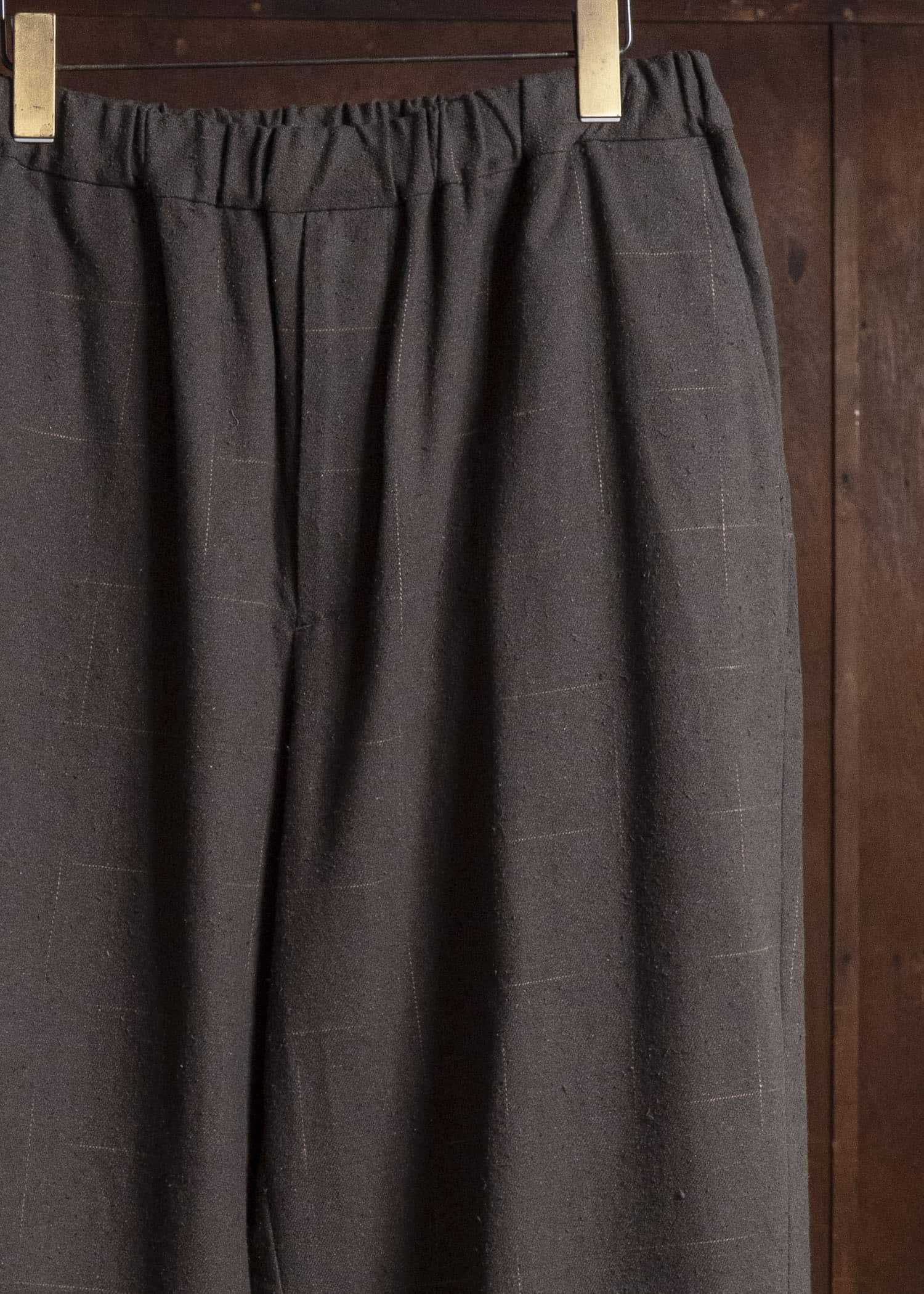 YOKO SAKAMOTO YS-26AW-63-OLIVE Wide Easy Pants OLIVE