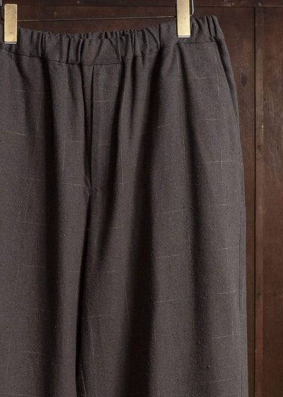 YOKO SAKAMOTO YS-26AW-63-OLIVE Wide Easy Pants OLIVE