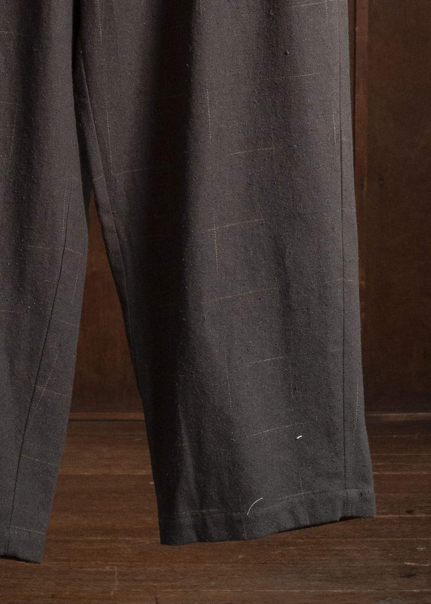 YOKO SAKAMOTO YS-26AW-63-OLIVE Wide Easy Pants OLIVE