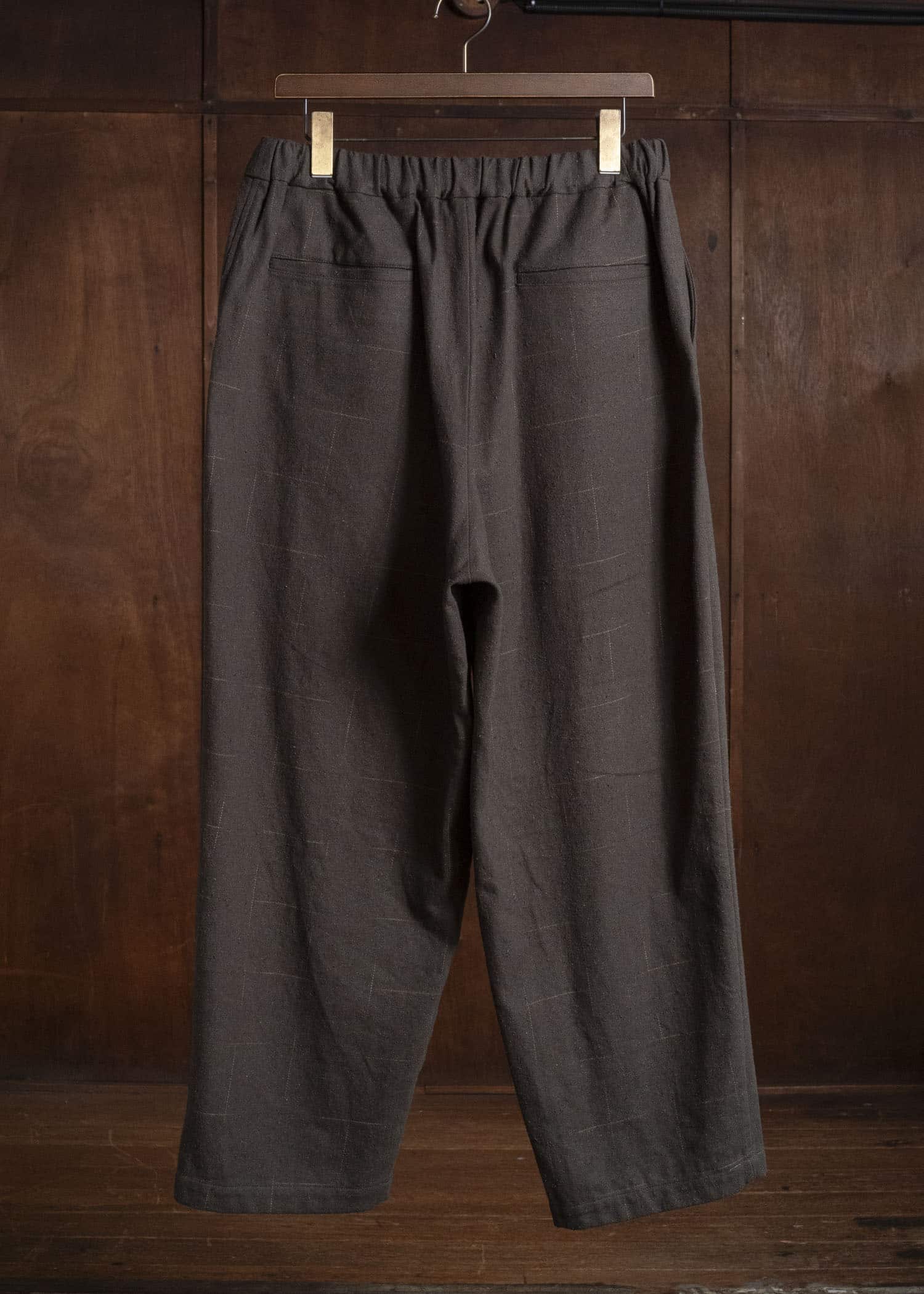 YOKO SAKAMOTO YS-26AW-63-OLIVE Wide Easy Pants OLIVE