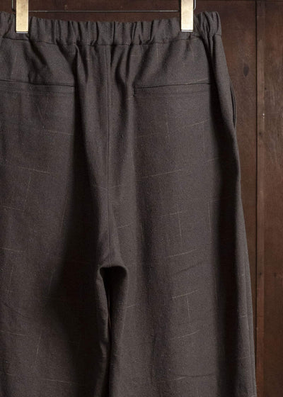 YOKO SAKAMOTO YS-26AW-63-OLIVE Wide Easy Pants OLIVE