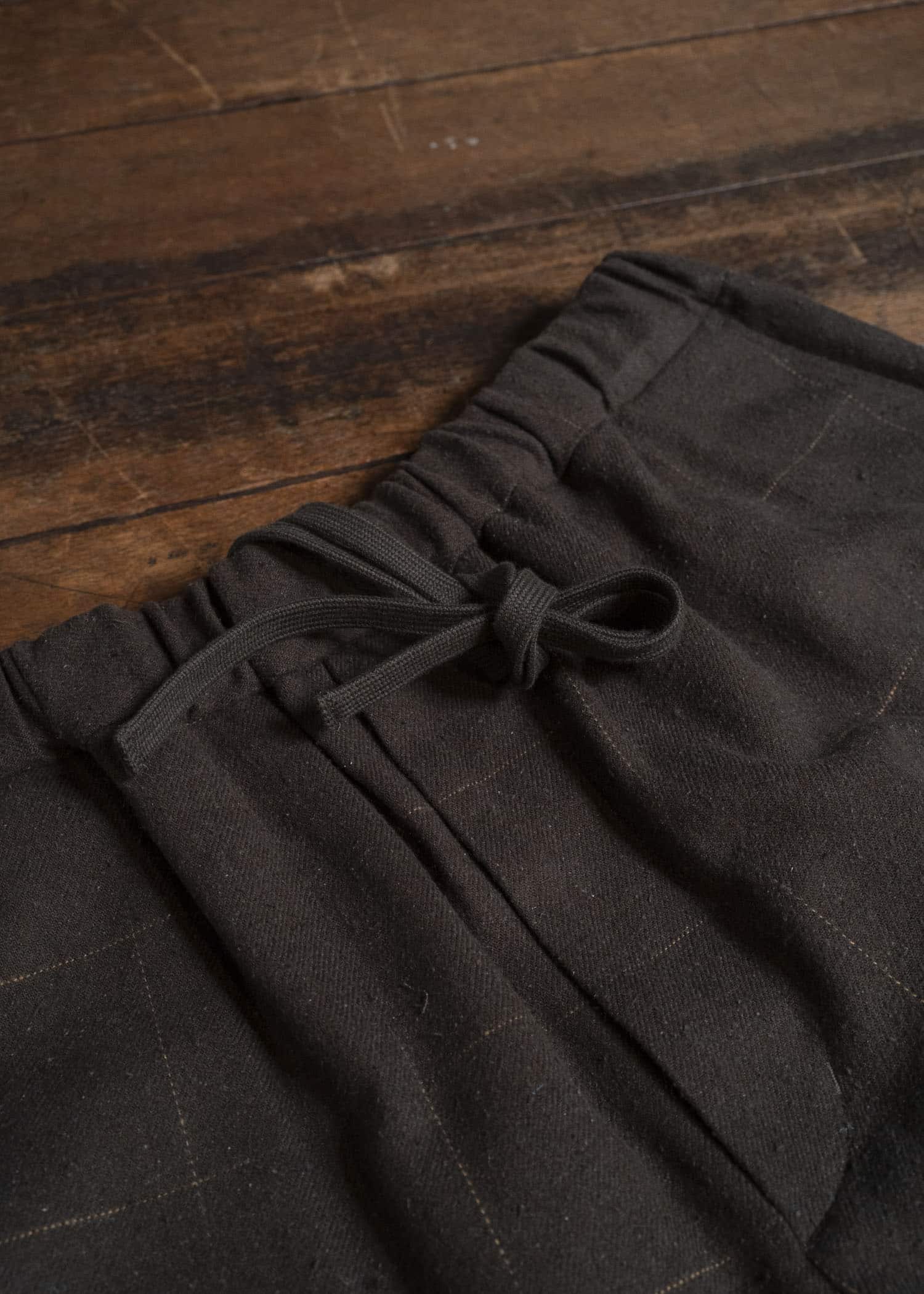 YOKO SAKAMOTO YS-26AW-63-OLIVE Wide Easy Pants OLIVE