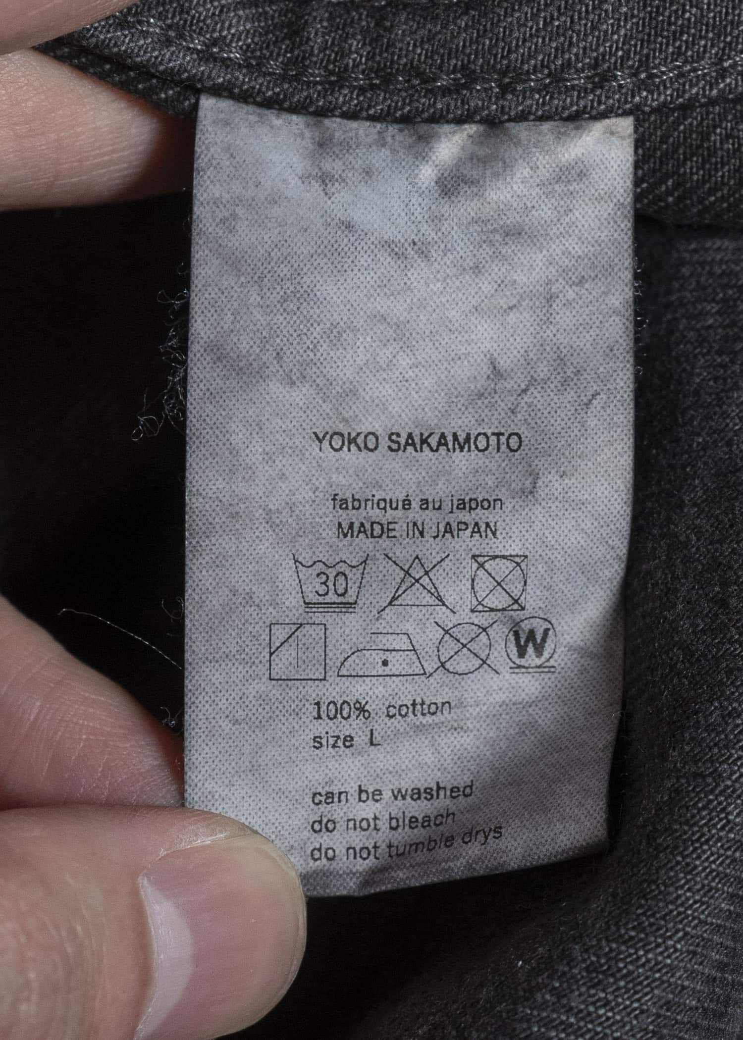 YOKO SAKAMOTO DENIM JACKET DYED