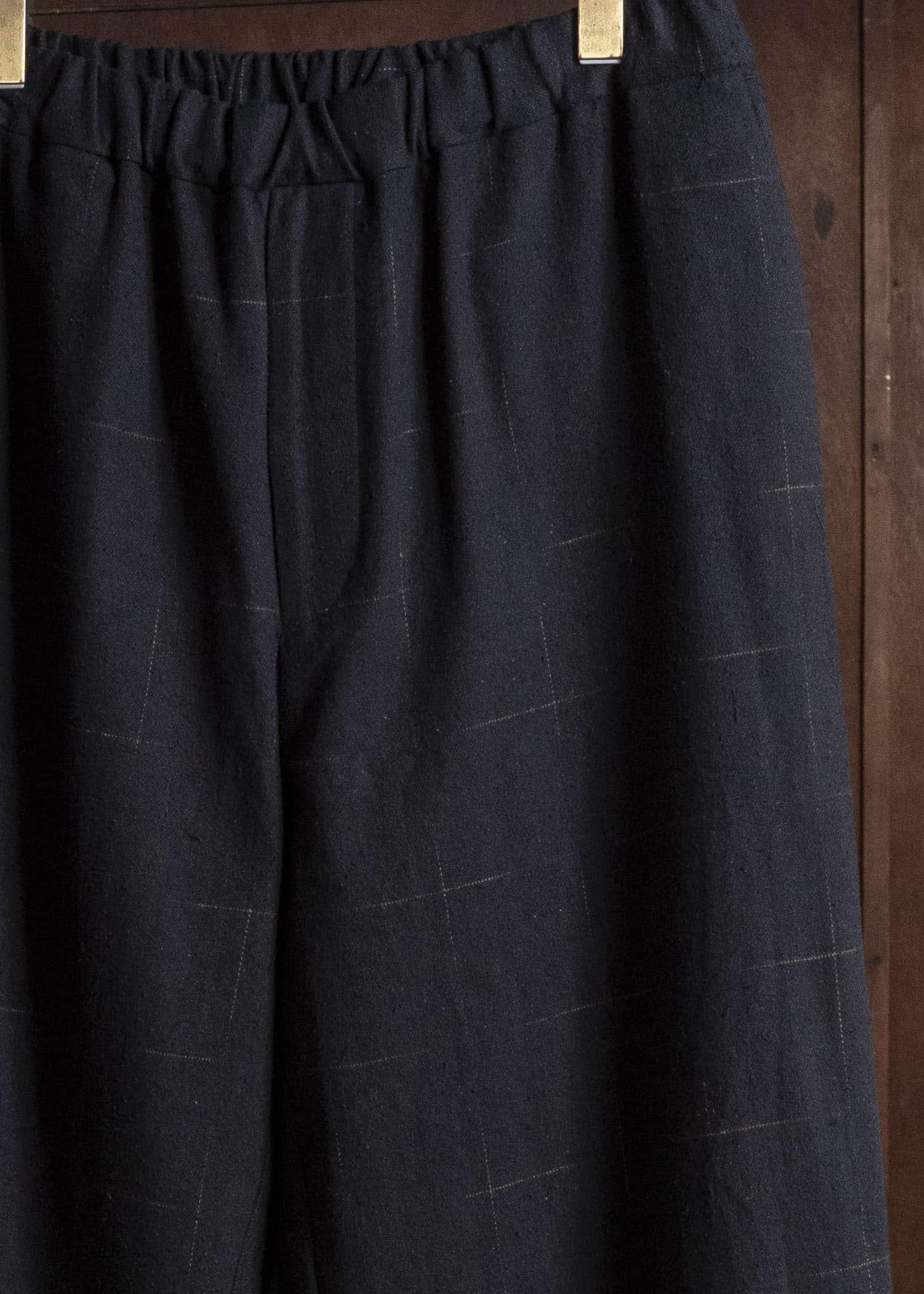 YOKO SAKAMOTO YS-26AW-63-BLACK Wide Easy Pants BLACK