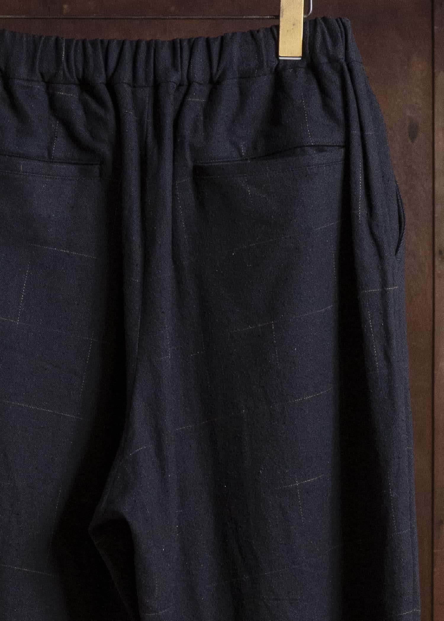 YOKO SAKAMOTO YS-26AW-63-BLACK Wide Easy Pants BLACK