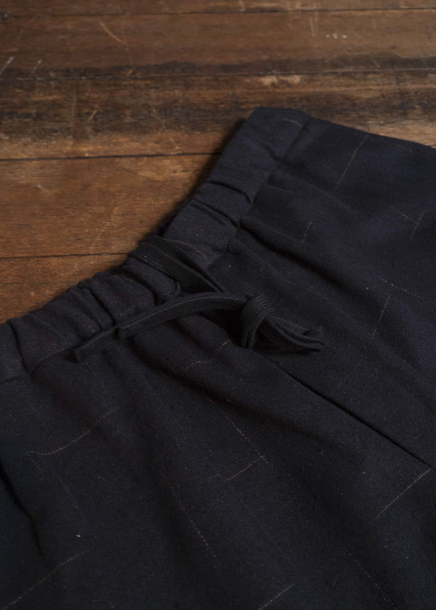 YOKO SAKAMOTO YS-26AW-63-BLACK Wide Easy Pants BLACK