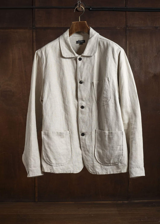 evan kinori LINEN WORK JACKET