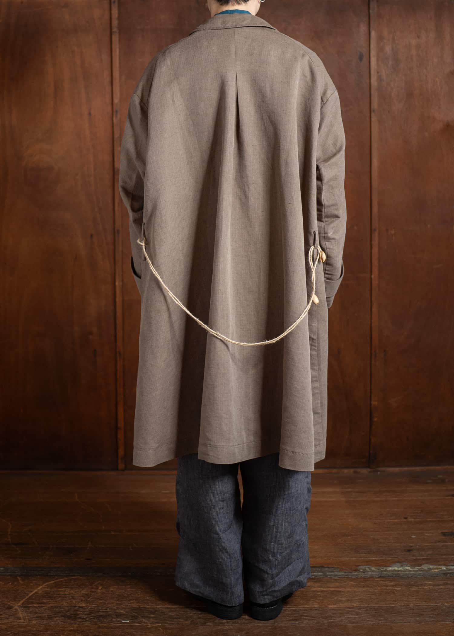 Peng Tai PTS25M11-1 Summer Long Jacket KHAKI