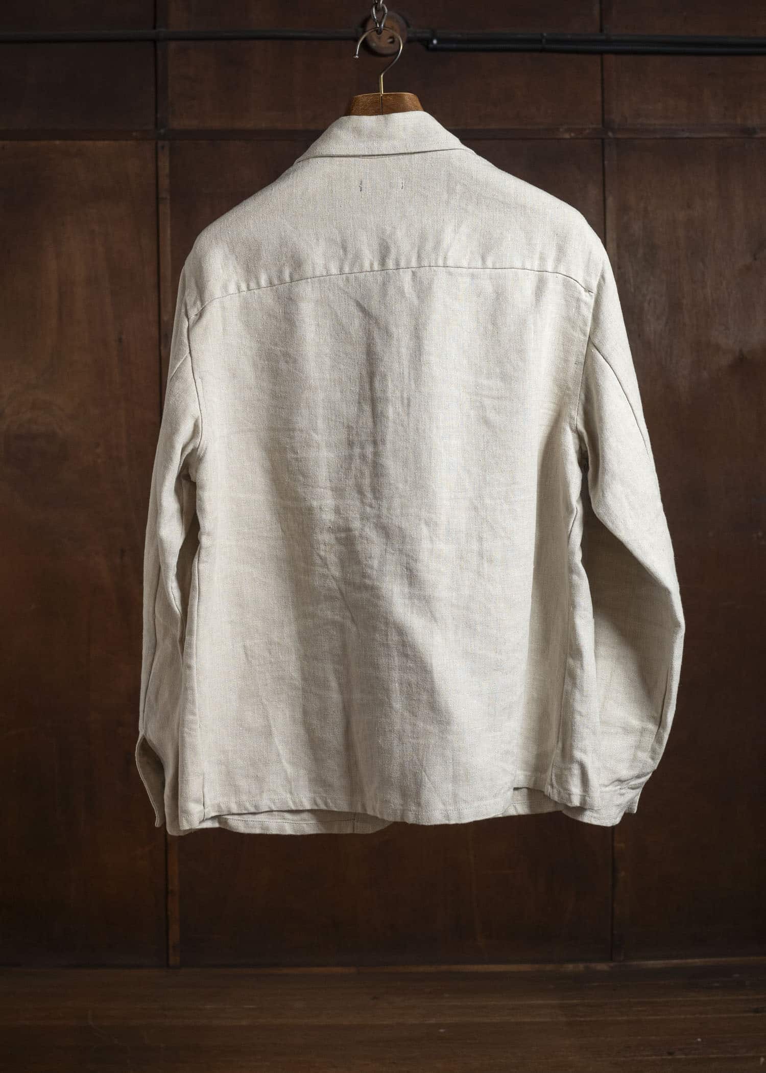 evan kinori LINEN WORK JACKET