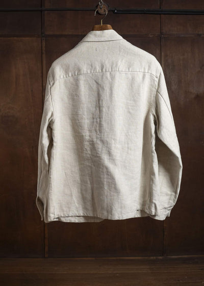 evan kinori LINEN WORK JACKET