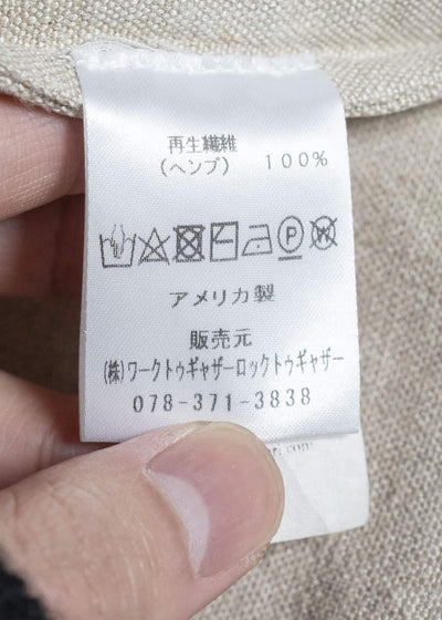 evan kinori LINEN WORK JACKET