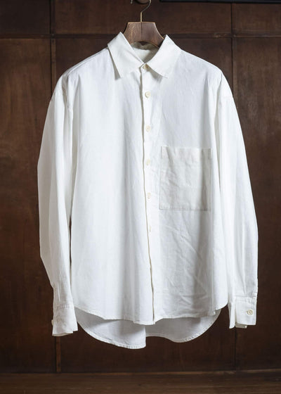 evan kinori LOOSE FIT LINEN SHIRT