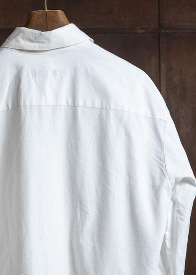 evan kinori LOOSE FIT LINEN SHIRT