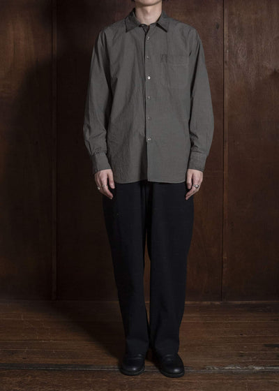 YOKO SAKAMOTO YS-26AW-63-BLACK Wide Easy Pants BLACK