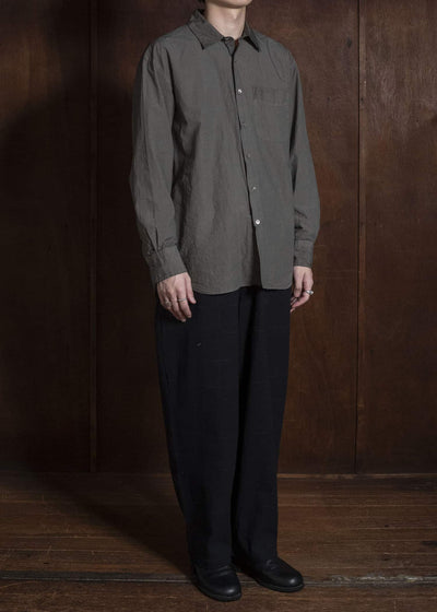 YOKO SAKAMOTO YS-26AW-63-BLACK Wide Easy Pants BLACK