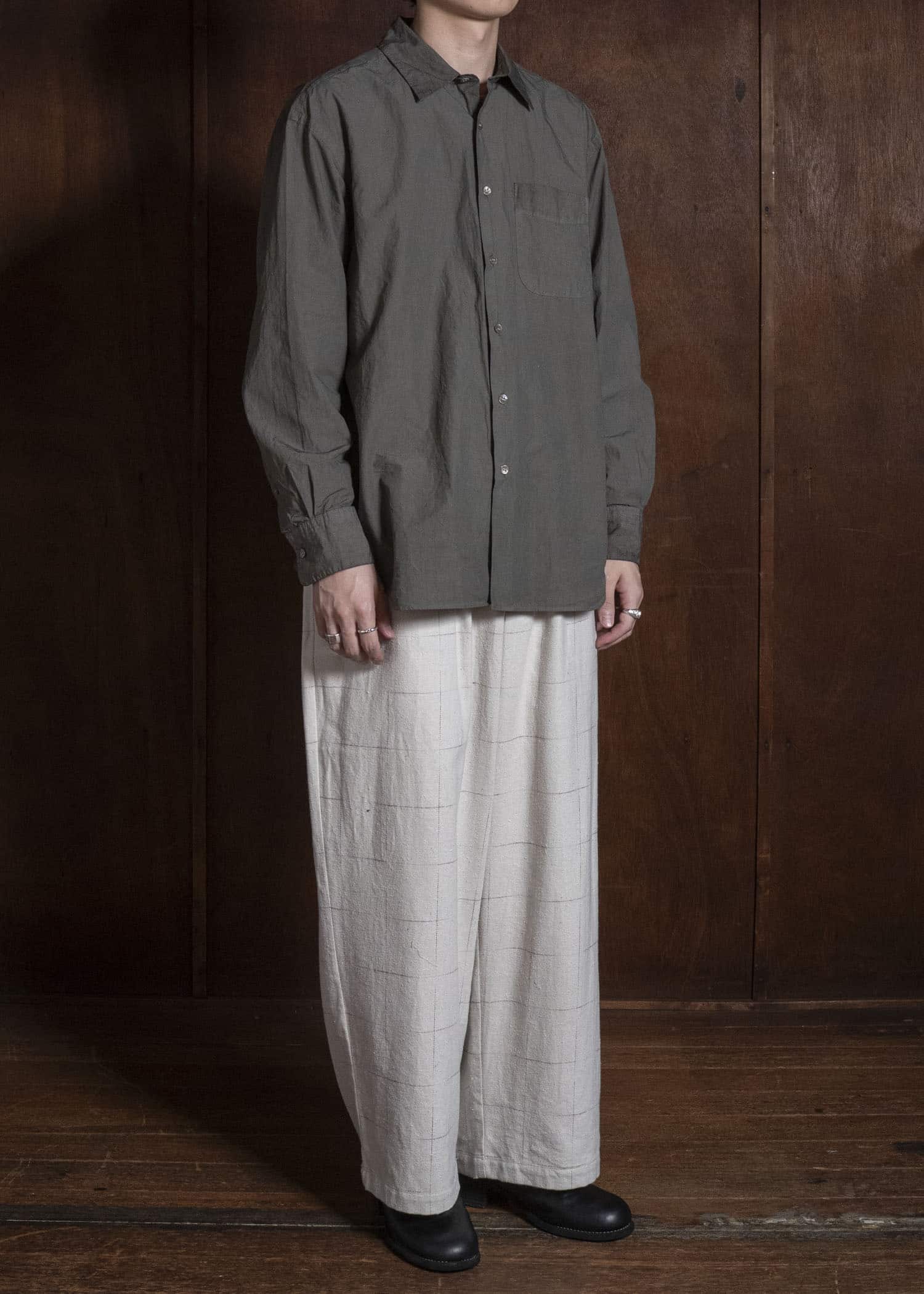YOKO SAKAMOTO YS-26AW-64-BEIGE Baggy Easy Pants BEIGE
