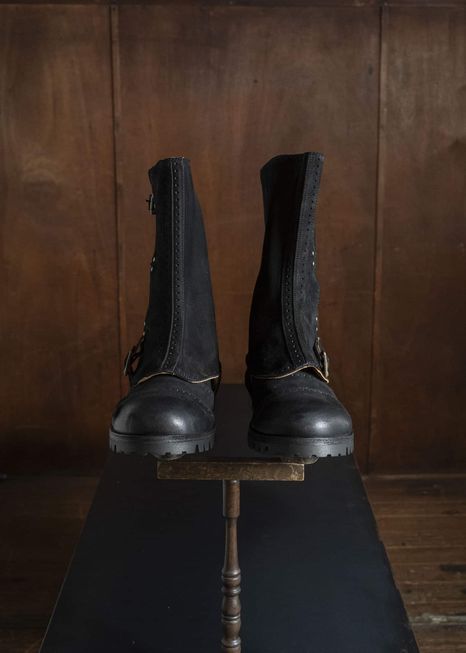 ZIGGY CHEN MID BOOTS WITH SPATS 0M2633002