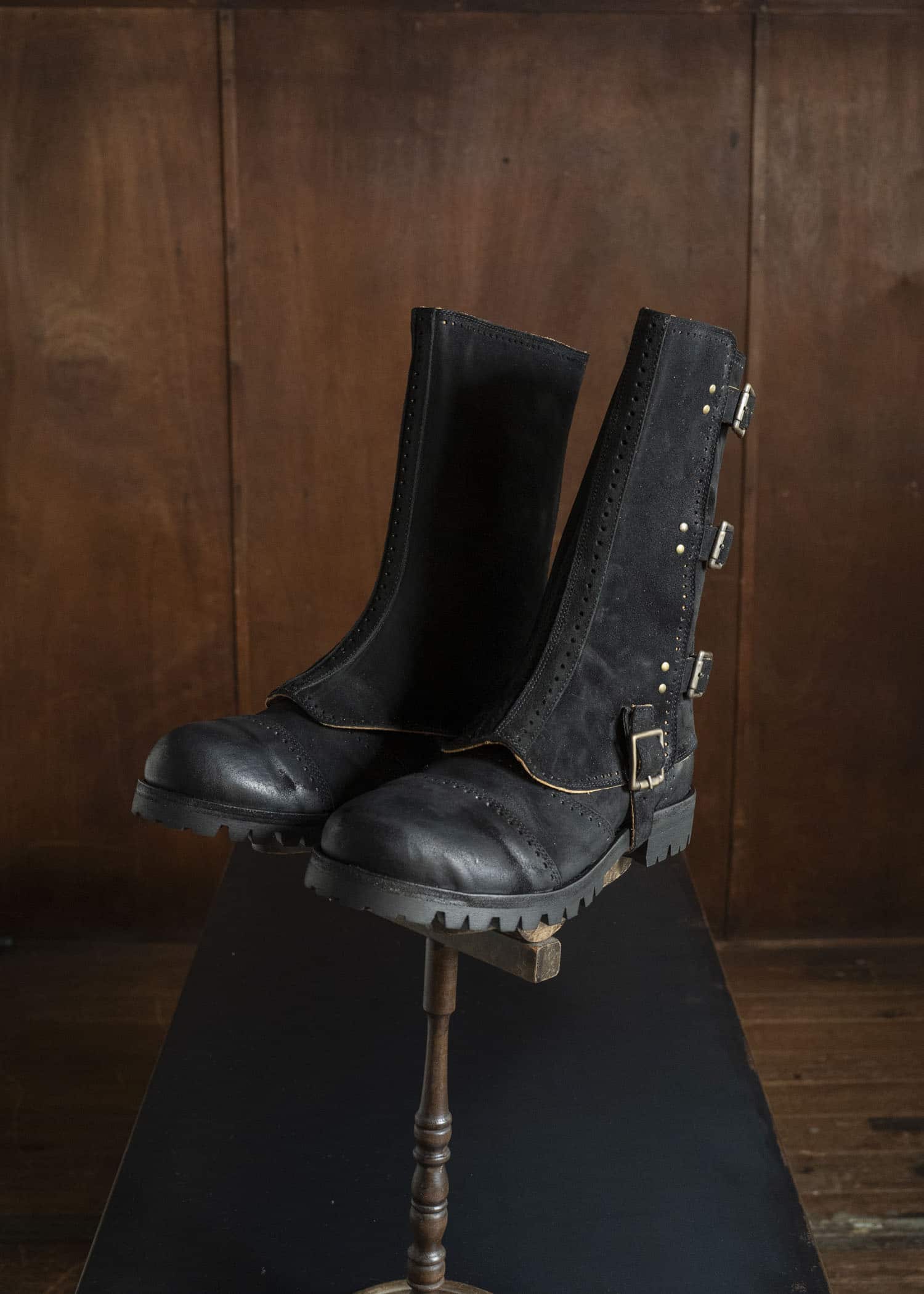 ZIGGY CHEN MID BOOTS WITH SPATS 0M2633002