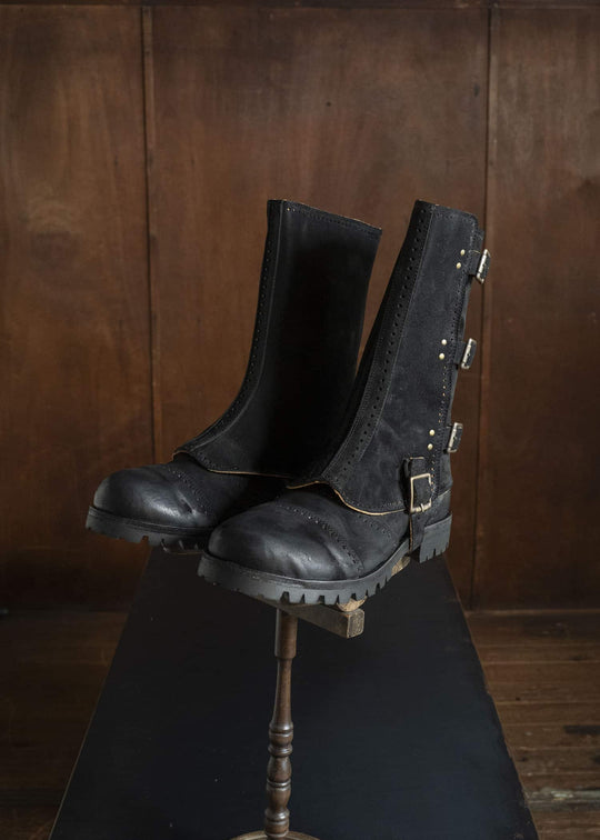 ZIGGY CHEN MID BOOTS WITH SPATS 0M2633002