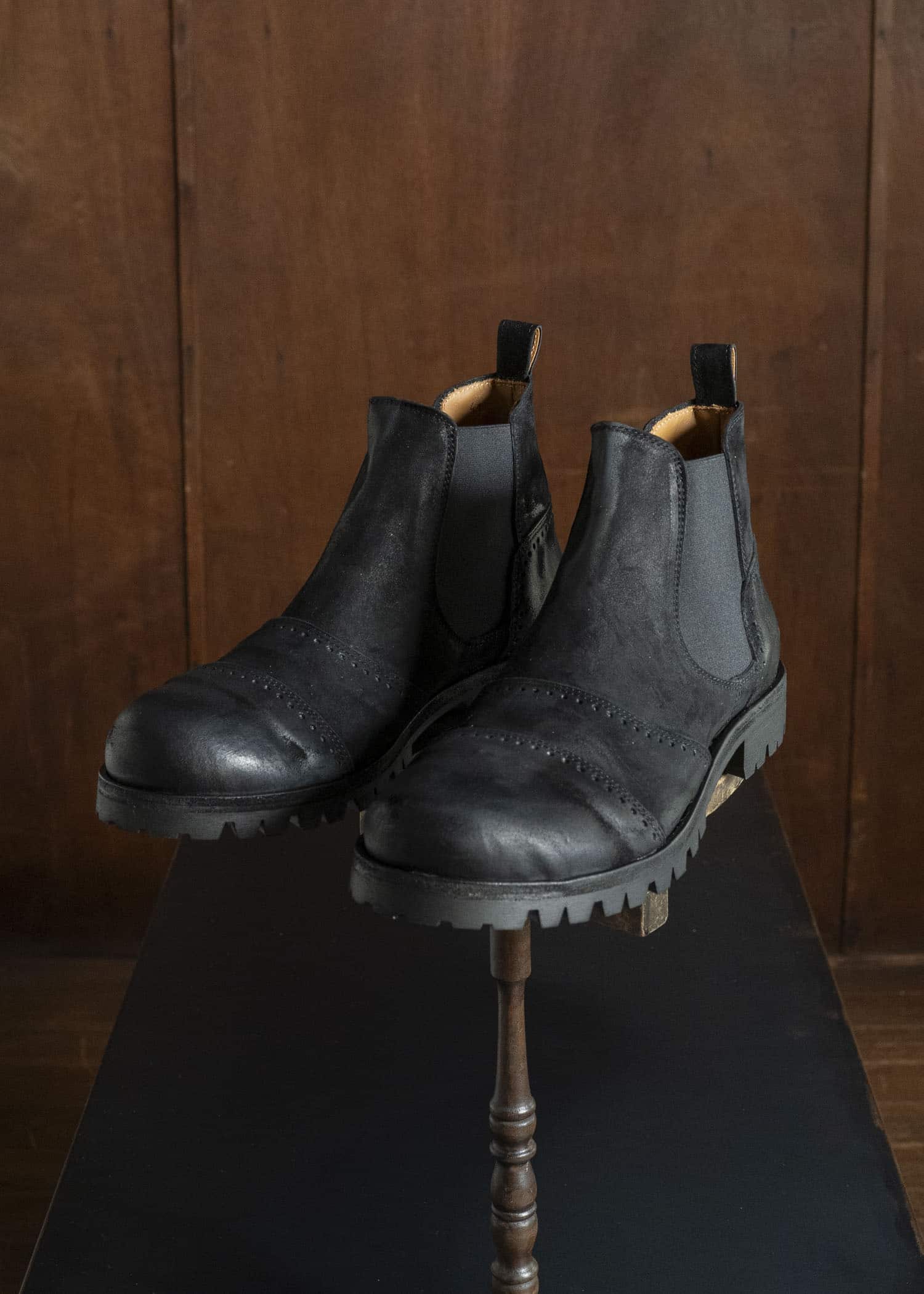 ZIGGY CHEN MID BOOTS WITH SPATS 0M2633002