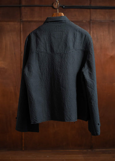 Professor.E DISTRESSED SHIRT 25SS-PE-LSH-03-DUSTY CHECK