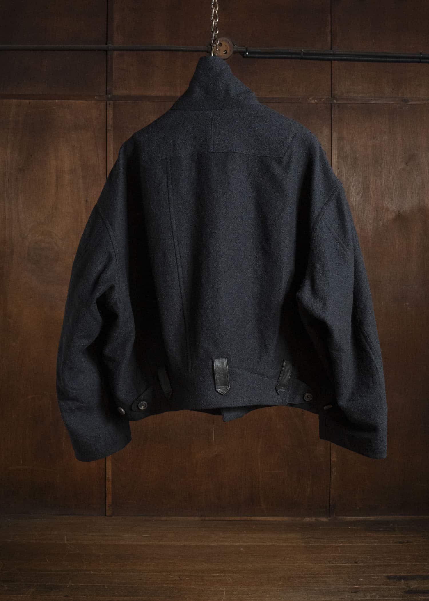 ZIGGY CHEN ASYMMETRIC ''HIDDEN ARC'' JACKET 0M2630951