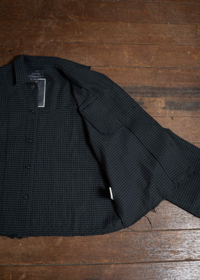 Professor.E DISTRESSED SHIRT 25SS-PE-LSH-03-DUSTY CHECK