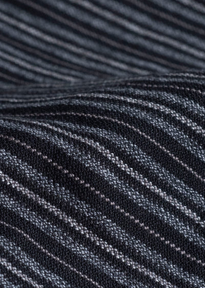 unkruid inmo trousers black striped heavy coutil