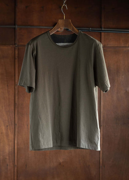 ZIGGY CHEN CLASSIC DROP SHOULDER T-SHIRT 0M2410212 Coyote Brown