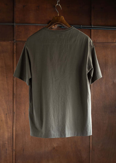 ZIGGY CHEN CLASSIC DROP SHOULDER T-SHIRT 0M2410212 Coyote Brown