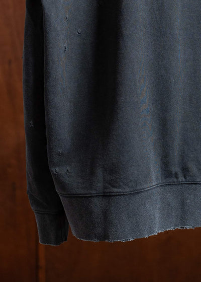 Professor.E DISTRESSED LS 25SS-PE-TTL-01-BLACK