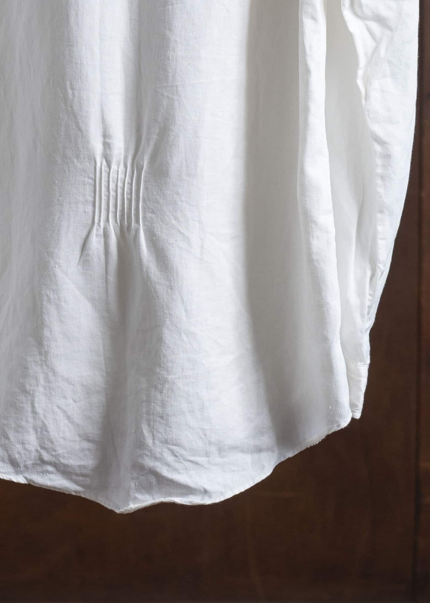 Aquellos Ojos Verdes BISHU LINEN WHITE SHIRT