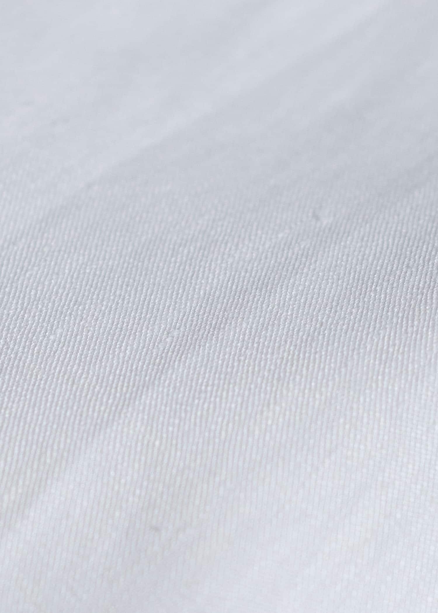 Aquellos Ojos Verdes BISHU LINEN WHITE SHIRT