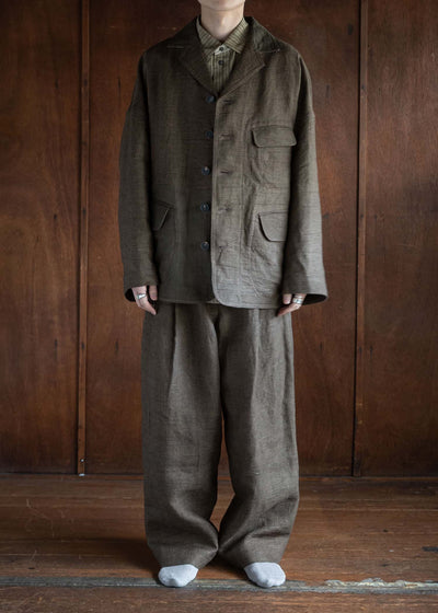 ZIGGY CHEN OVERSIZED WORKER JACKET 0M2410917