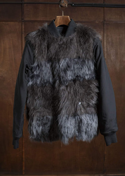 LANVIN 16AW REVERSIBLE OPOSSUM FUR JACKET
