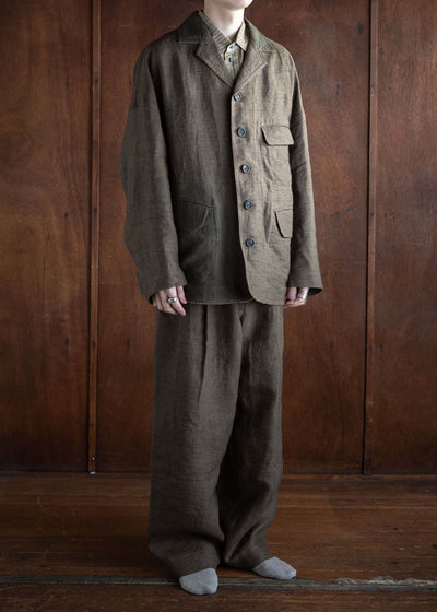ZIGGY CHEN OVERSIZED WORKER JACKET 0M2410917