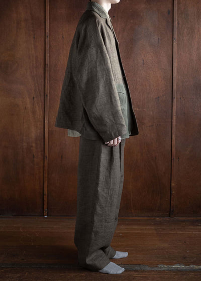 ZIGGY CHEN OVERSIZED WORKER JACKET 0M2410917