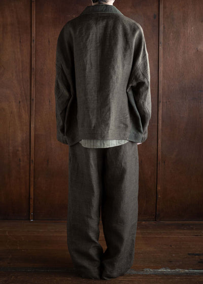 ZIGGY CHEN OVERSIZED WORKER JACKET 0M2410917