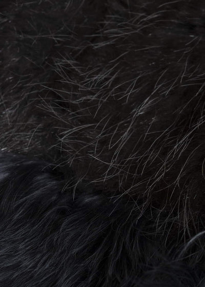 LANVIN 16AW REVERSIBLE OPOSSUM FUR JACKET