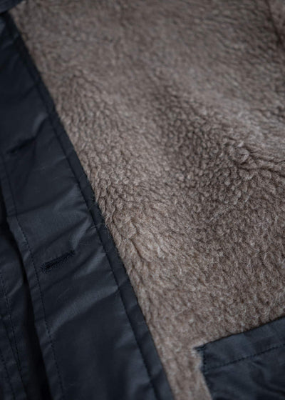 JAN-JAN VAN ESSCHE JACKET#57 Reversible Teddy Jacket Teddy Natural Grey