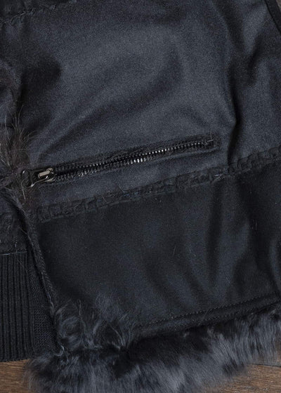 LANVIN 16AW REVERSIBLE OPOSSUM FUR JACKET