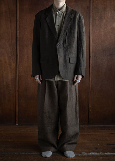 ZIGGY CHEN CLASSIC SINGLE BREASTED BLAZER 0M2410901