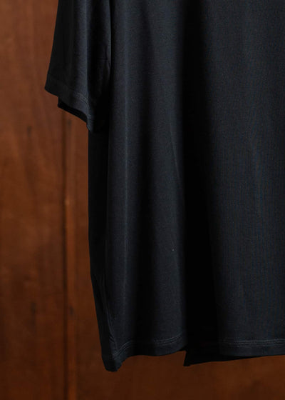 Professor.E SEMI-SHEER T-SHIRT 25SS-PE-TTS-03-BLACK