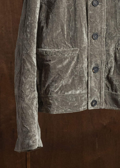 ZIGGY CHEN VELVET WORKWEAR JACKET 0M2630946