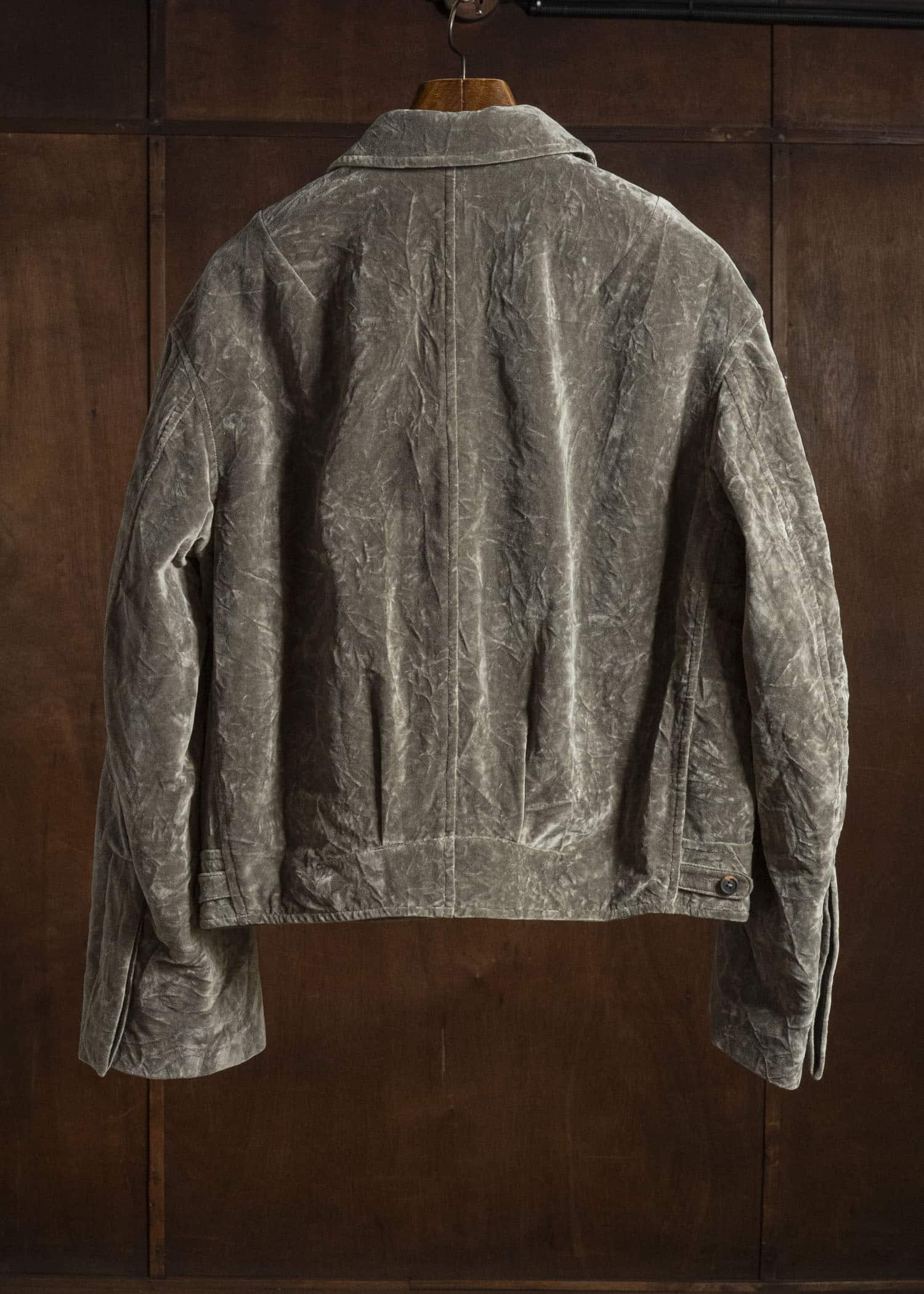 ZIGGY CHEN VELVET WORKWEAR JACKET 0M2630946