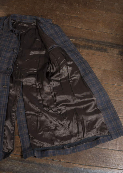 PRADA CHECK OVERSIZED COAT