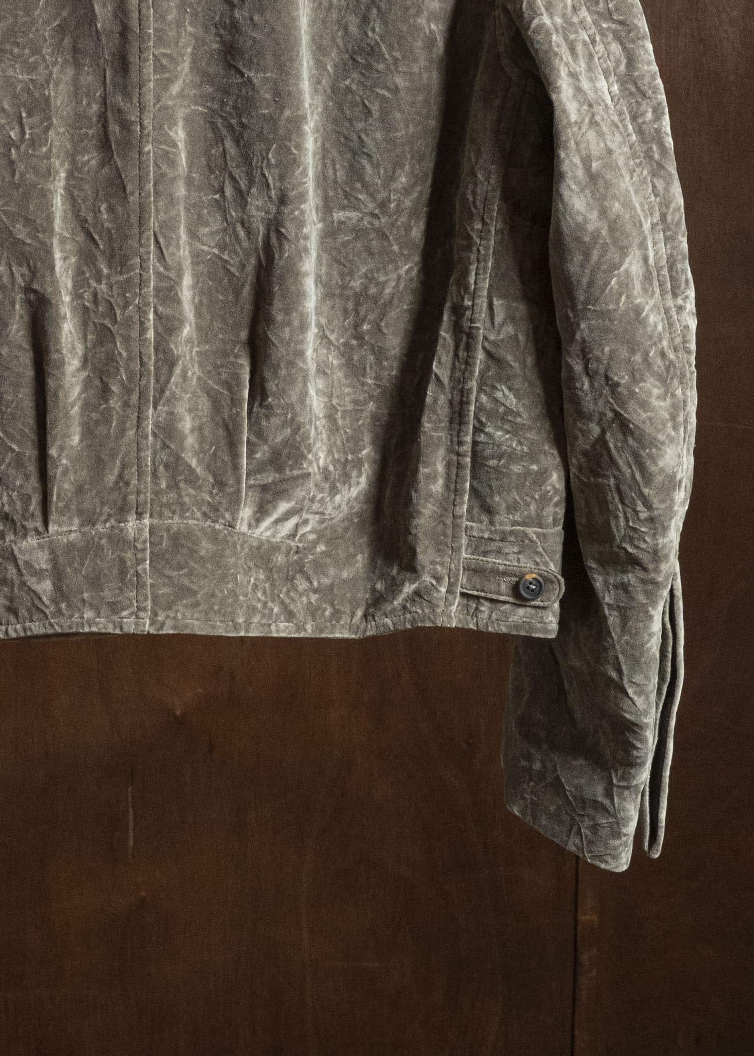 ZIGGY CHEN VELVET WORKWEAR JACKET 0M2630946