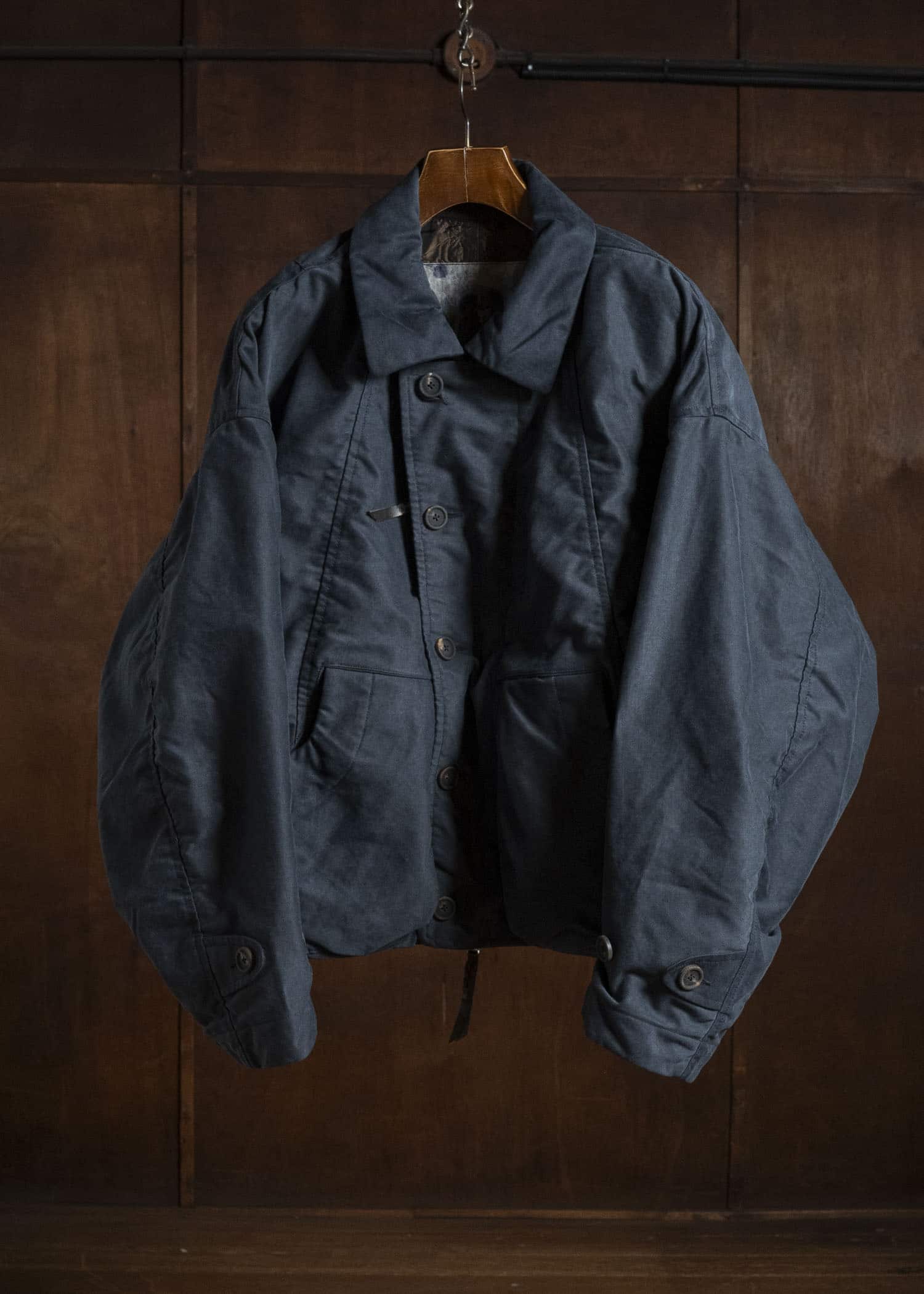 ZIGGY CHEN SPREAD COLLAR AVIATOR JACKET 0M2630931