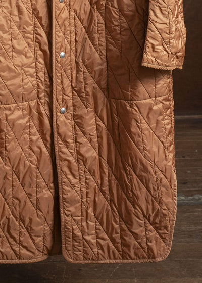 Rick Owens 19AW LONG QUILTED LINER COAT